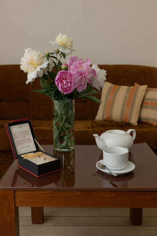 Гостиница 40-й меридиан Арбат Коломна Люкс с видом на город-2